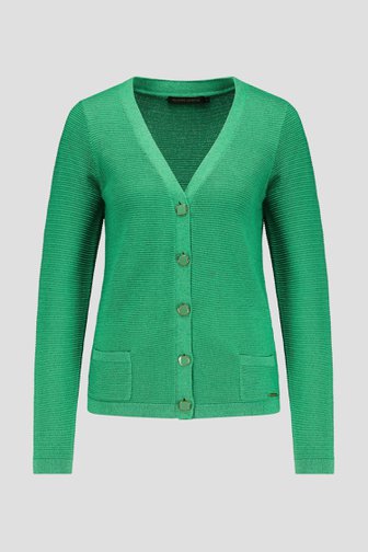 Cardigan vert scintillant de Claude Arielle pour Femmes