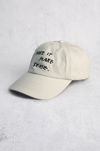 Casquette beige avec imprimé noir	 de ONLY & SONS pour Hommes