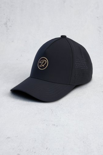Le devant de Casquette bleu foncé avec logo de Dansaert Golf Club pour Hommes