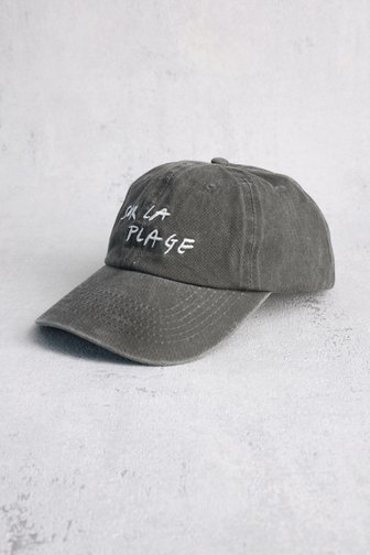 Casquette gris foncé avec imprimé blanc de ONLY & SONS pour Hommes