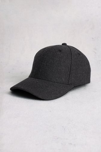 Le devant de Casquette gris foncé chiné de Liberty Island pour Hommes
