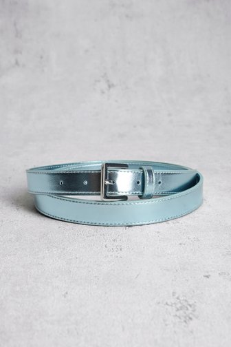 Ceinture métallique bleue de Louise pour Femmes