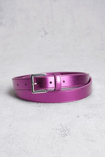 Ceinture métallique violette de Louise pour Femmes