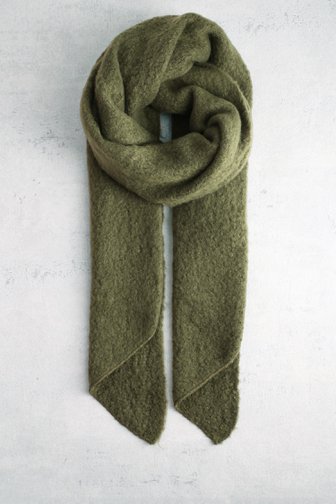 Le devant de Écharpe kaki de Liberty Island pour Femmes