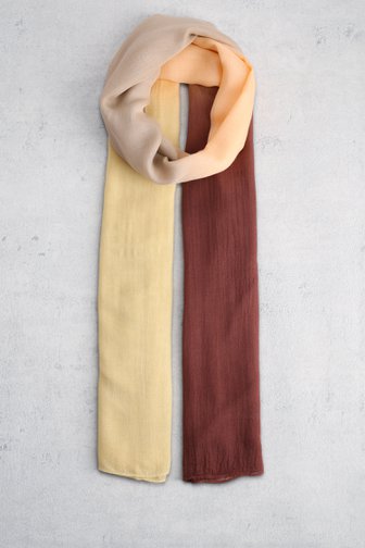 Le devant de Écharpe multicolore avec effet ombré de D'Auvry pour Femmes