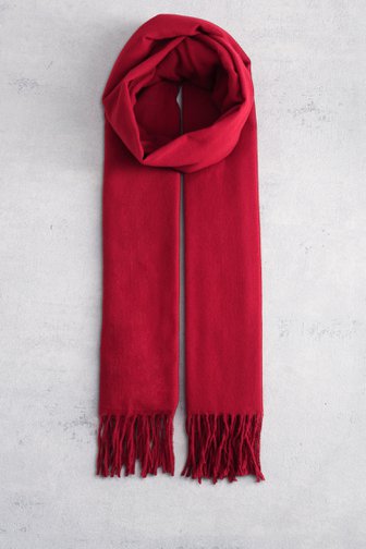 Le devant de Écharpe rouge de Liberty Island pour Femmes