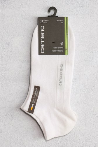 Chaussettes blanches - 2 paires de Camano pour Hommes