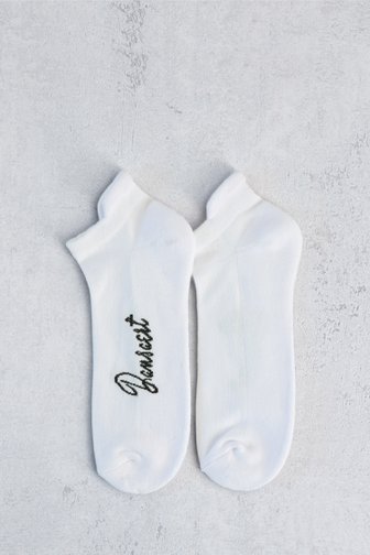 Le devant de Chaussettes blanches à la cheville avec logo  de Dansaert Golf Club pour Femmes