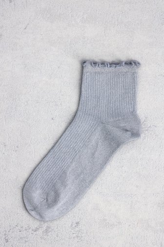 Le devant de Chaussettes bleu clair pailletées de MP Denmark pour Femmes
