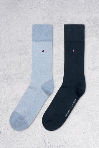 Chaussettes bleues - 2 paires de Tommy Hilfiger pour Hommes