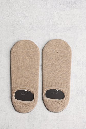 Chaussettes footies beiges - 2 paires de Camano pour Hommes