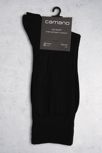 Chaussettes longues navy - 2 paires de Camano pour Hommes