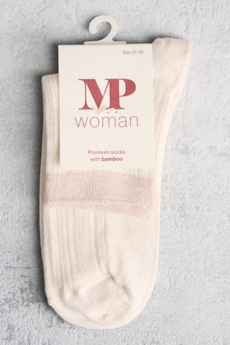 Chaussettes longues rose clair de MP Denmark pour Femmes