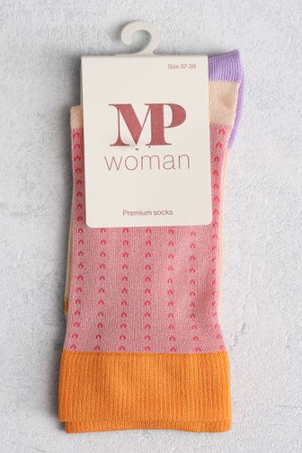 Chaussettes longues roses de MP Denmark pour Femmes