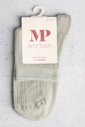 Chaussettes longues vert clair de MP Denmark pour Femmes