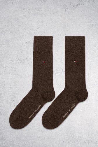 Chaussettes marron - 2 paires de Tommy Hilfiger pour Hommes