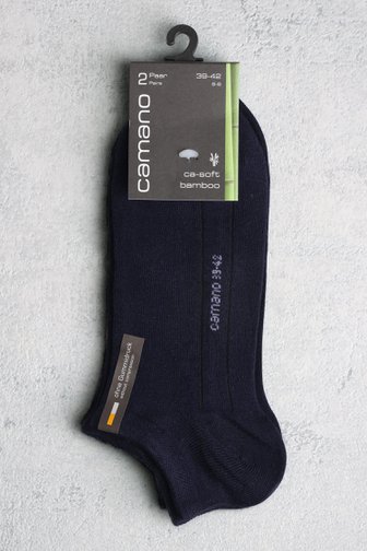 Chaussettes navy - 2 paires de Camano pour Hommes