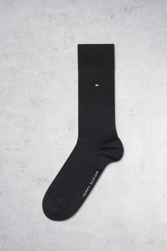 Chaussettes noires de Tommy Hilfiger pour Hommes