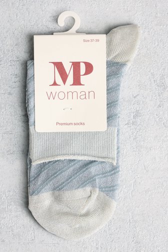 Chaussettes pailletées bleues de MP Denmark pour Femmes