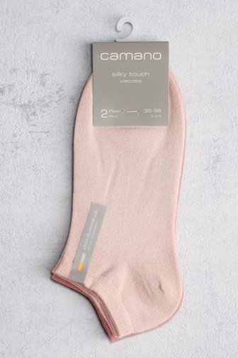 Chaussettes pailletées roses - 2 paires de Camano pour Femmes