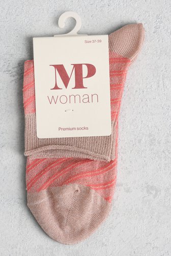 Chaussettes pailletées roses de MP Denmark pour Femmes