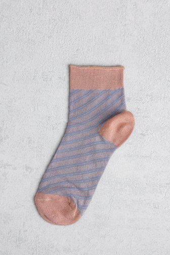 Chaussettes roses et bleues pailletées de MP Denmark pour Femmes