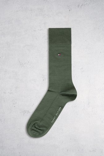 Chaussettes vertes de Tommy Hilfiger pour Hommes