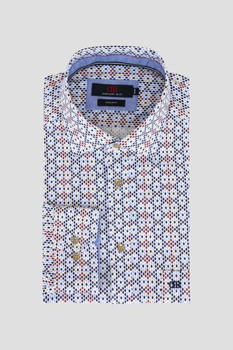 Le devant de Chemise à fine imprimé – Regular fit de Dansaert Blue pour Hommes