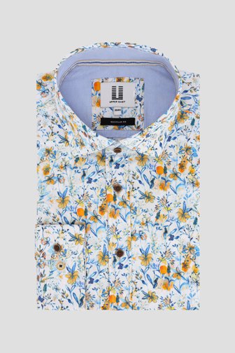 Chemise à imprimé floral fin - Regular fit	 de Upper East pour Hommes