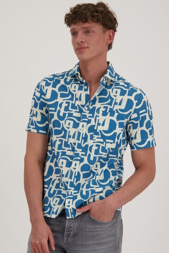 Chemise à imprimé géométrique - Regular fit de Casual Five pour Hommes