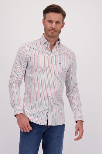 Chemise à rayures colorées - regular fit de Dansaert Blue pour Hommes
