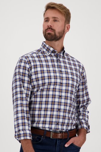 Chemise avec imprimé à carreaux - Regular fit de Dansaert Blue pour Hommes