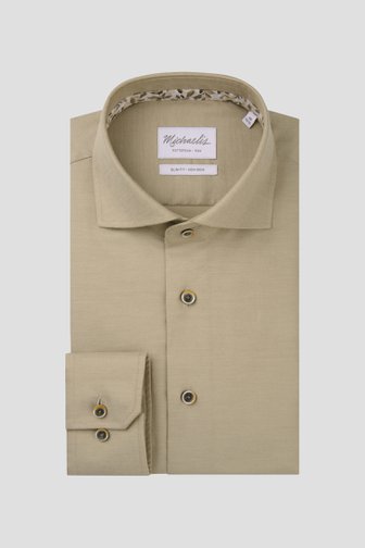 Photo produit 1 de Chemise beige - Slim fit de Michaelis pour Hommes