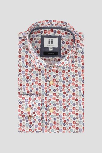 Chemise blanche à imprimé fin - regular fit  de Upper East pour Hommes