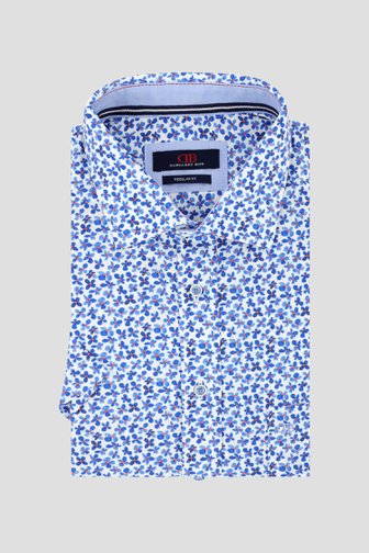 Chemise blanche à imprimé floral - regular fit de Dansaert Blue pour Hommes