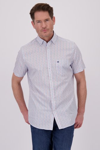 Chemise blanche à motif carreaux - Regular fit de Dansaert Blue pour Hommes