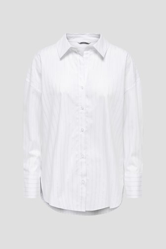 Photo produit 1 de Chemise blanche à rayures lurex de JDY pour Femmes
