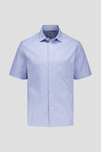 Chemise bleu clair à carreaux - regular fit