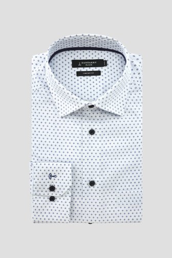 Chemise bleu clair à imprimé fin - comfort fit de Dansaert Black pour Hommes
