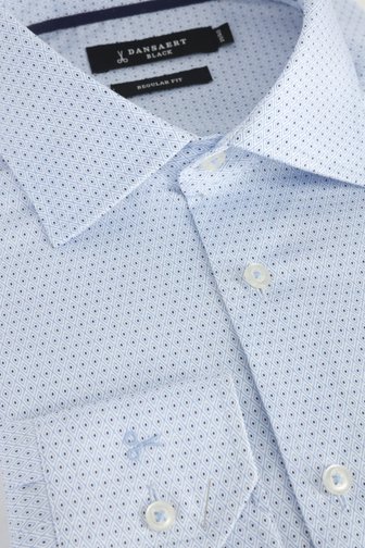 Le devant de Chemise bleu clair - Regular fit de Dansaert Black pour Hommes