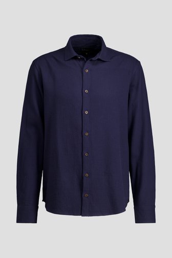 Photo produit 1 de Chemise bleu marine - Regular fit de Ravøtt pour Hommes