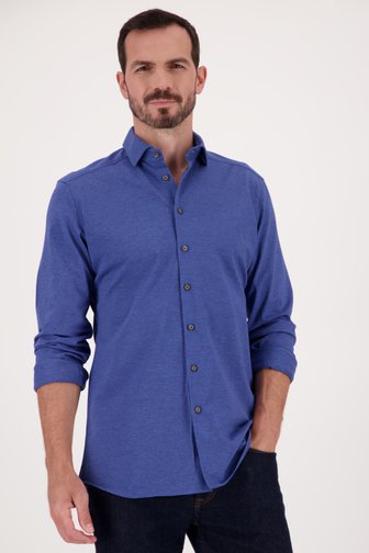 Chemise bleu - Regular fit, male, Marque: Upper East