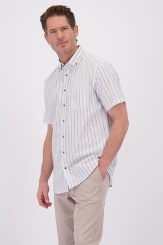 Le devant de Chemise bleue à rayures - Regular fit de Dansaert Blue pour Hommes