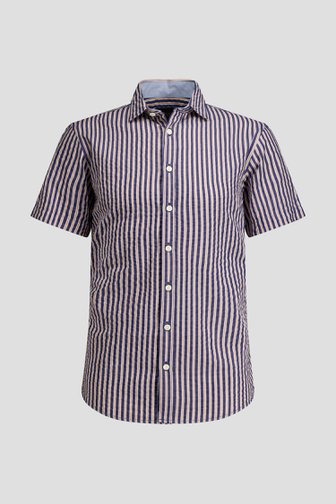 Le devant de Chemise bleue à rayures - Regular fit de Ravøtt pour Hommes
