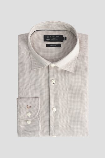 Le devant de Chemise brun clair – Regular fit de Dansaert Black Premium pour Hommes