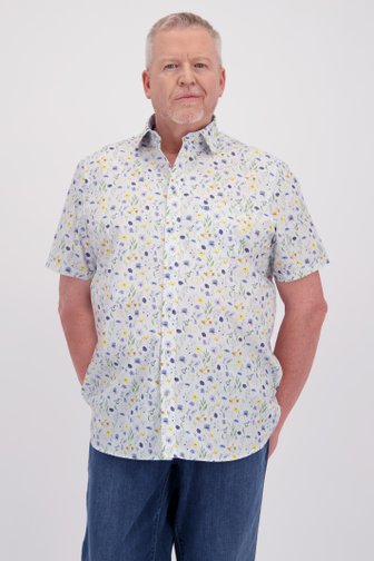 Chemise écrue à fleurs - comfort fit de Dansaert Blue pour Hommes