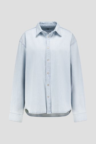 Chemise en denim bleu clair - Dieterich de Murielle Victorine Scherre pour Hommes