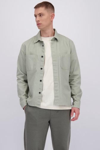 Le devant de Chemise kaki de Only & Sons pour Hommes