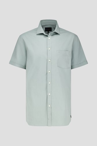 Chemise vert clair à manches courtes - Regular fit de Ravøtt pour Hommes