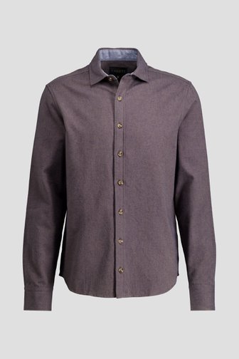 Le devant de Chemise vert olive - Regular fit de Ravøtt pour Hommes
